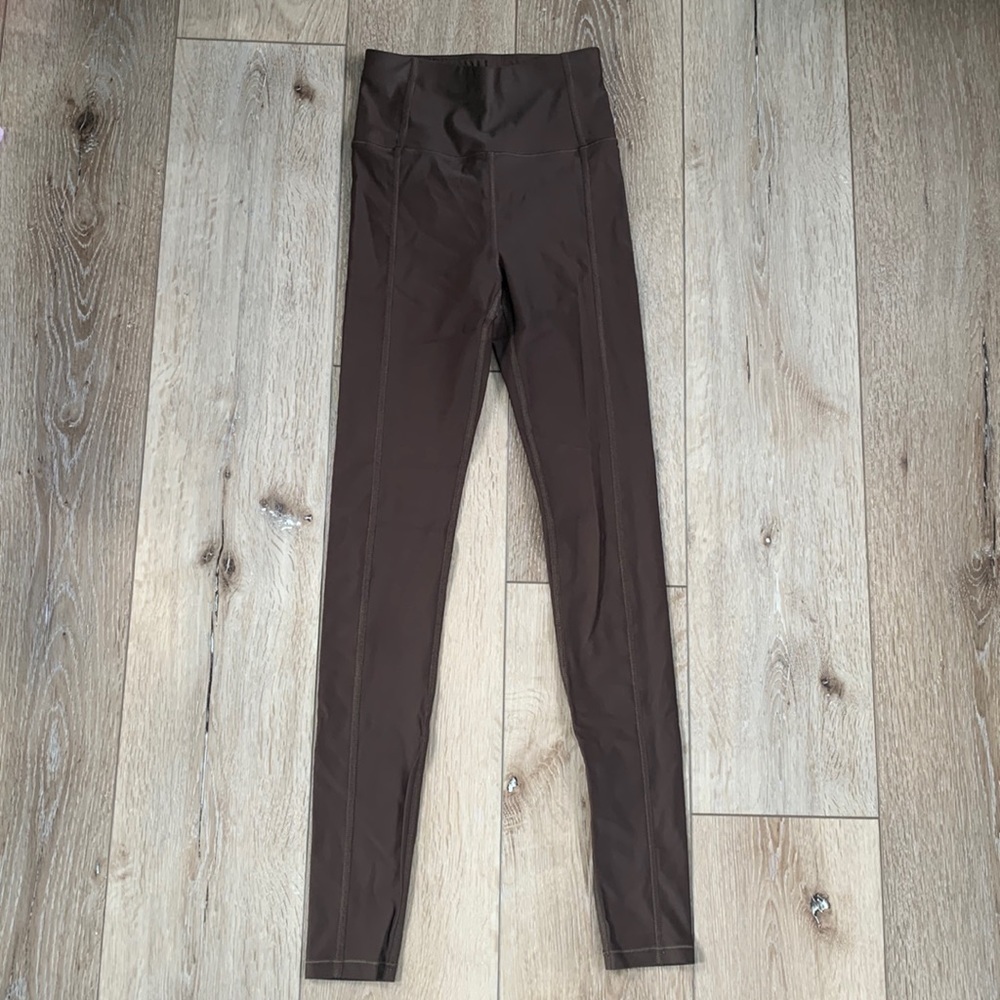 Sweaty Betty Full Length Hi Rise Leggings Brown